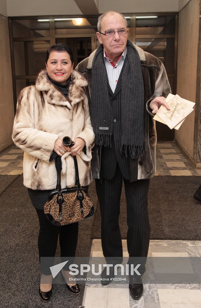 Golden Eagle Award winners at award ceremony