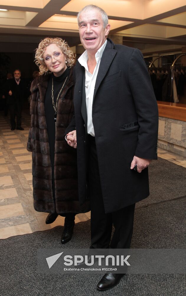 Golden Eagle Award winners at award ceremony