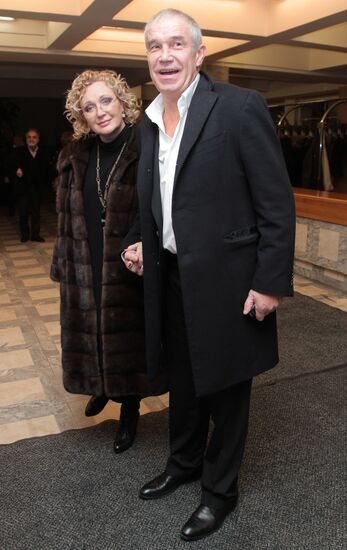 Golden Eagle Award winners at award ceremony