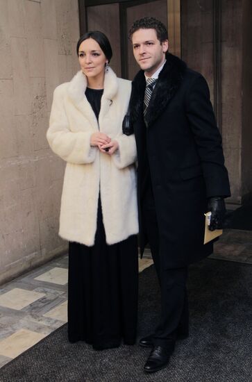 Golden Eagle Award winners at award ceremony