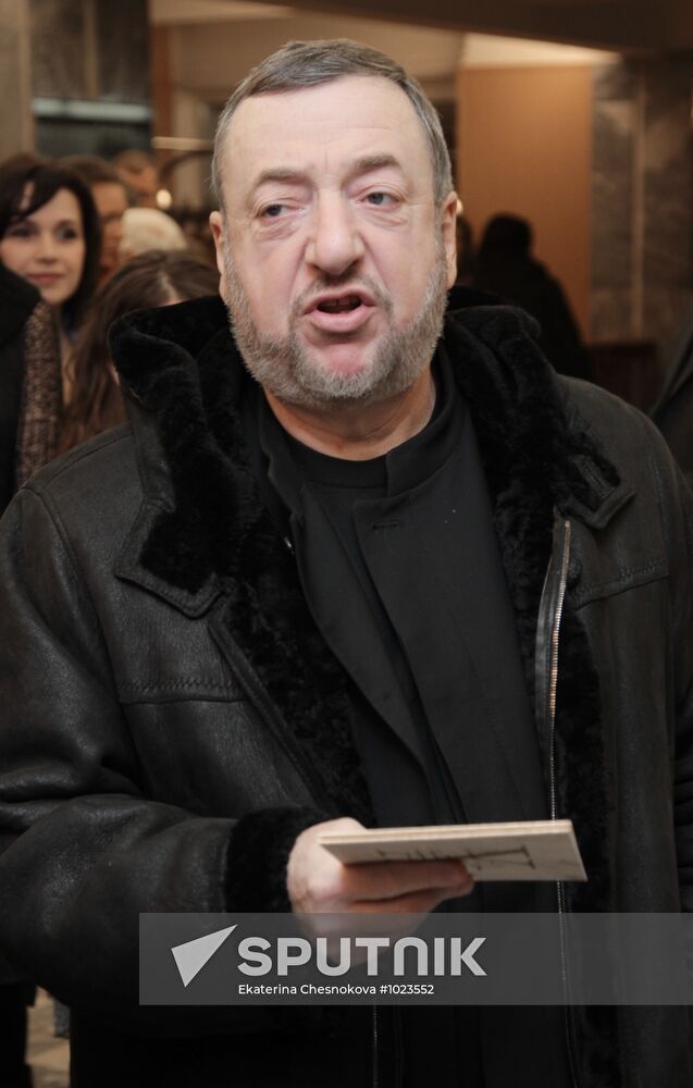 Golden Eagle Award winners at award ceremony