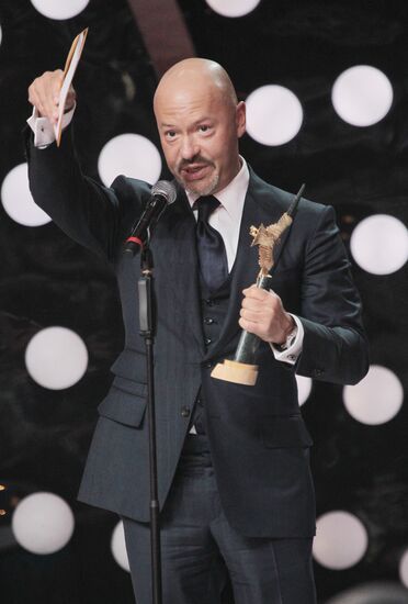 Golden Eagle Award winners at award ceremony