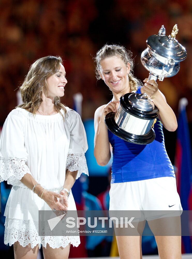 2012 Australian Open Tennis Championships. Day Fourteen