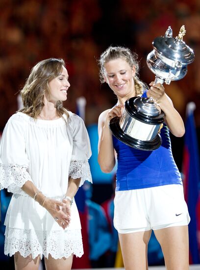 2012 Australian Open Tennis Championships. Day Fourteen