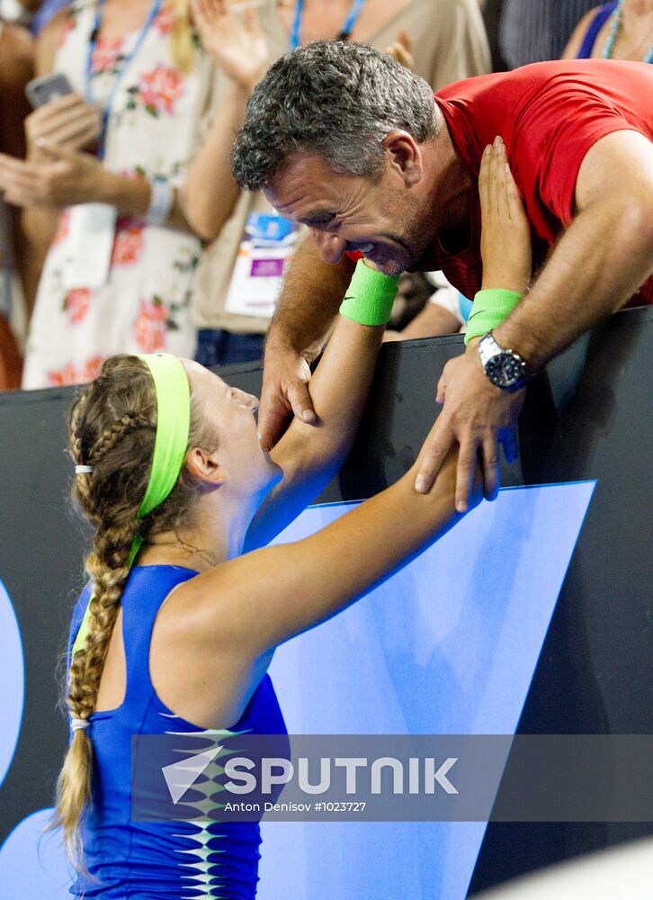 2012 Australian Open Tennis Championships. Day Fourteen