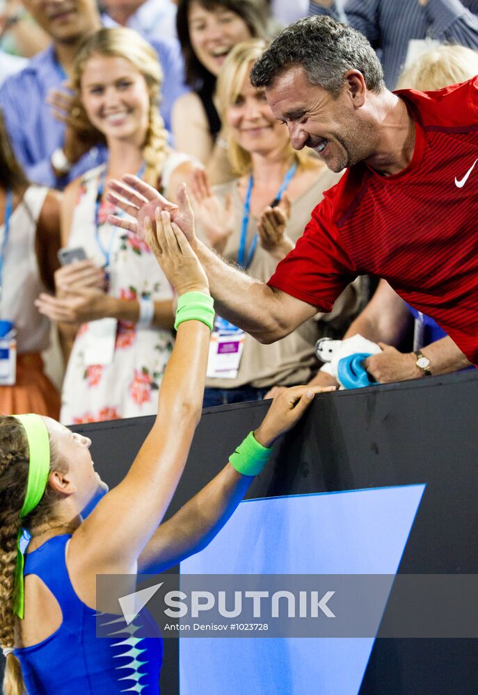 2012 Australian Open Tennis Championships. Day Fourteen