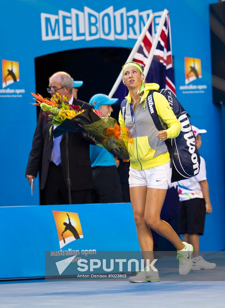 2012 Australian Open Tennis Championships. Day Fourteen