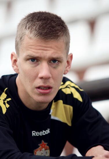 Football. PFC CSKA holds pre-season training session