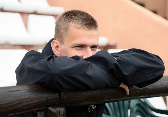 Football. PFC CSKA holds pre-season training session