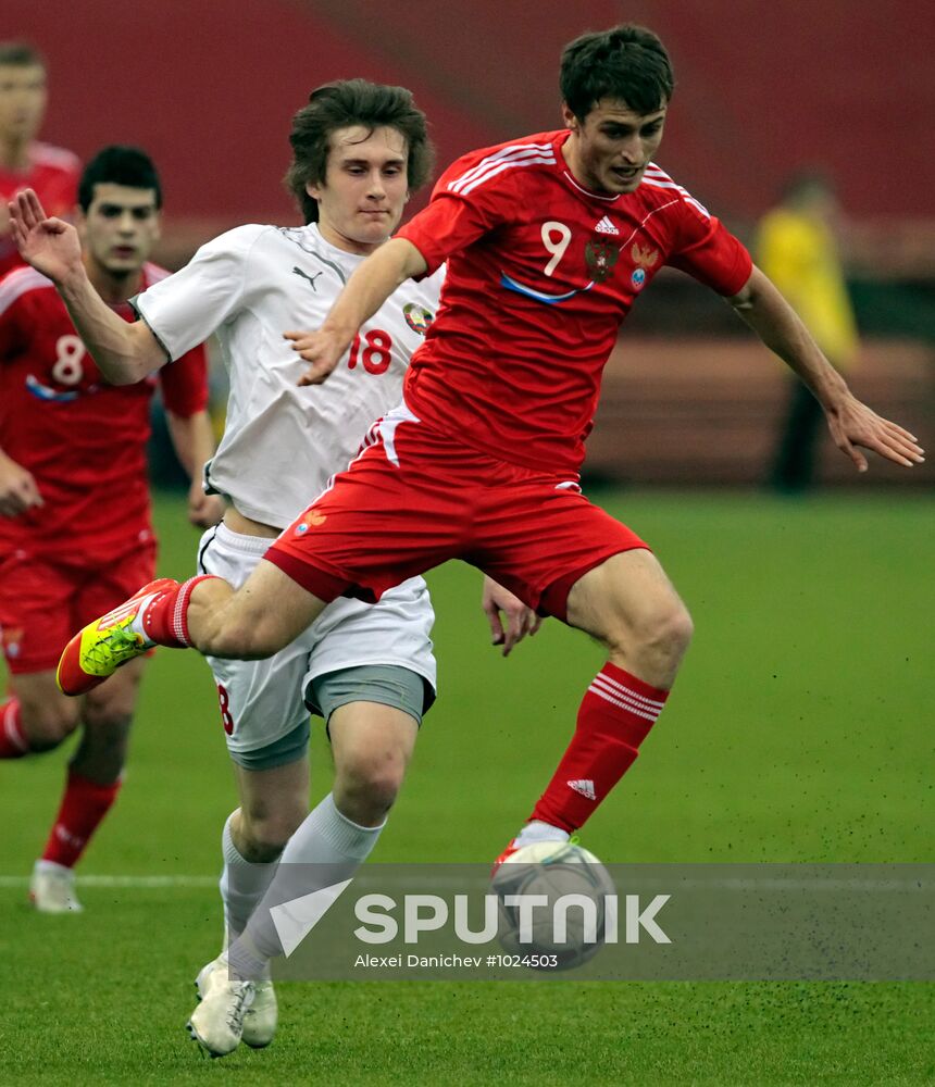 CIS Cup Final. Russia vs. Belarus