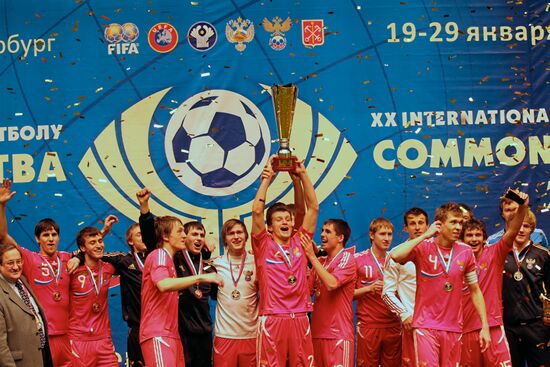 CIS Cup Final. Russia vs. Belarus
