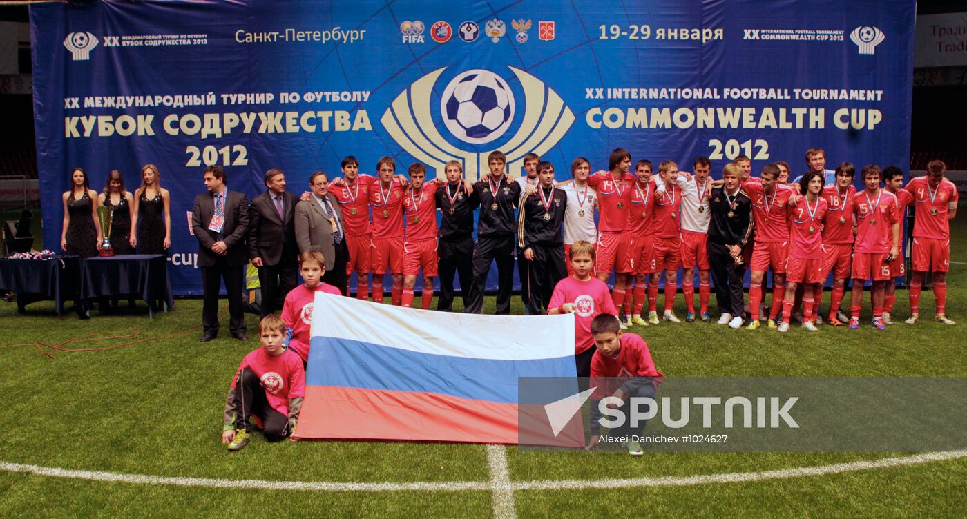 CIS Cup Final. Russia vs. Belarus