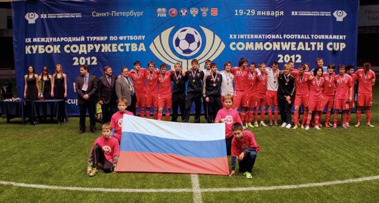 CIS Cup Final. Russia vs. Belarus