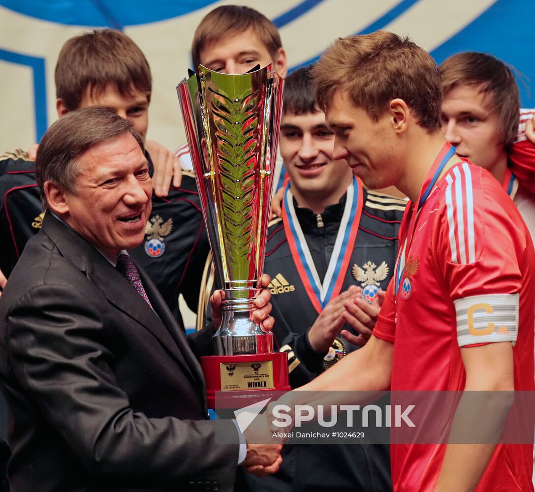 CIS Cup Final. Russia vs. Belarus