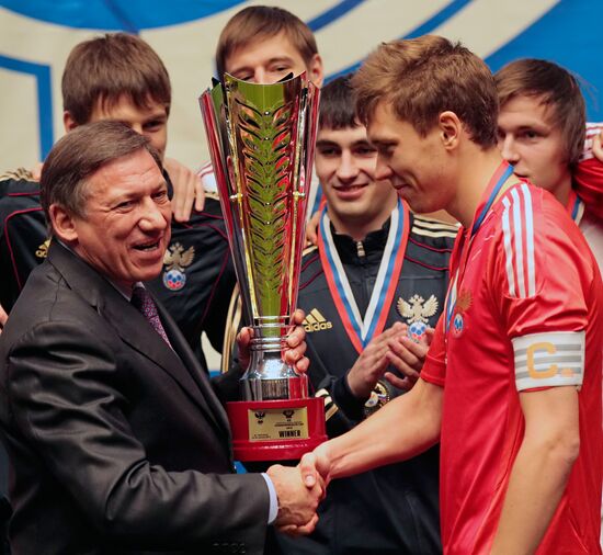 CIS Cup Final. Russia vs. Belarus