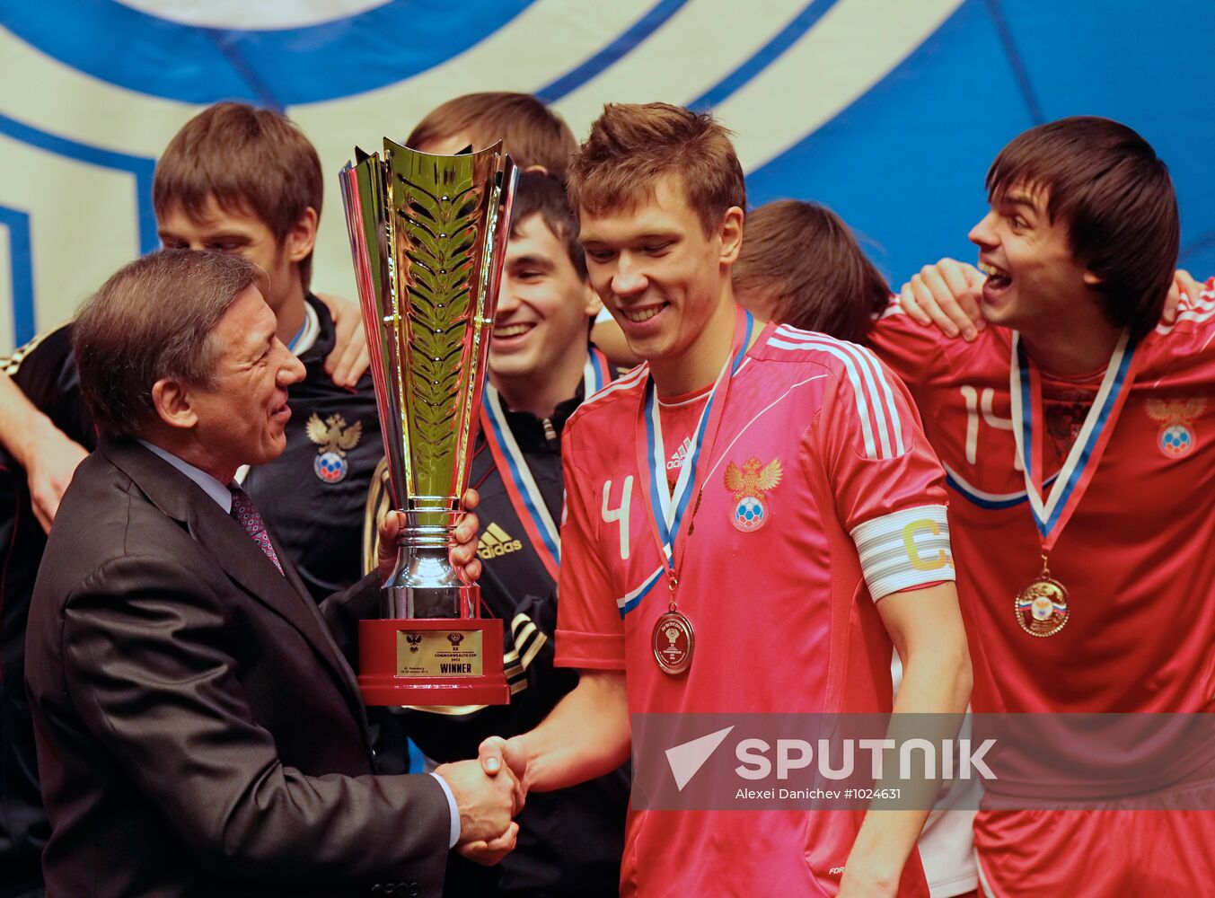 CIS Cup Final. Russia vs. Belarus
