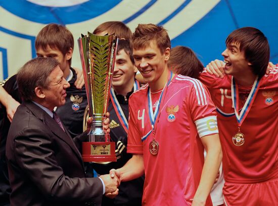 CIS Cup Final. Russia vs. Belarus