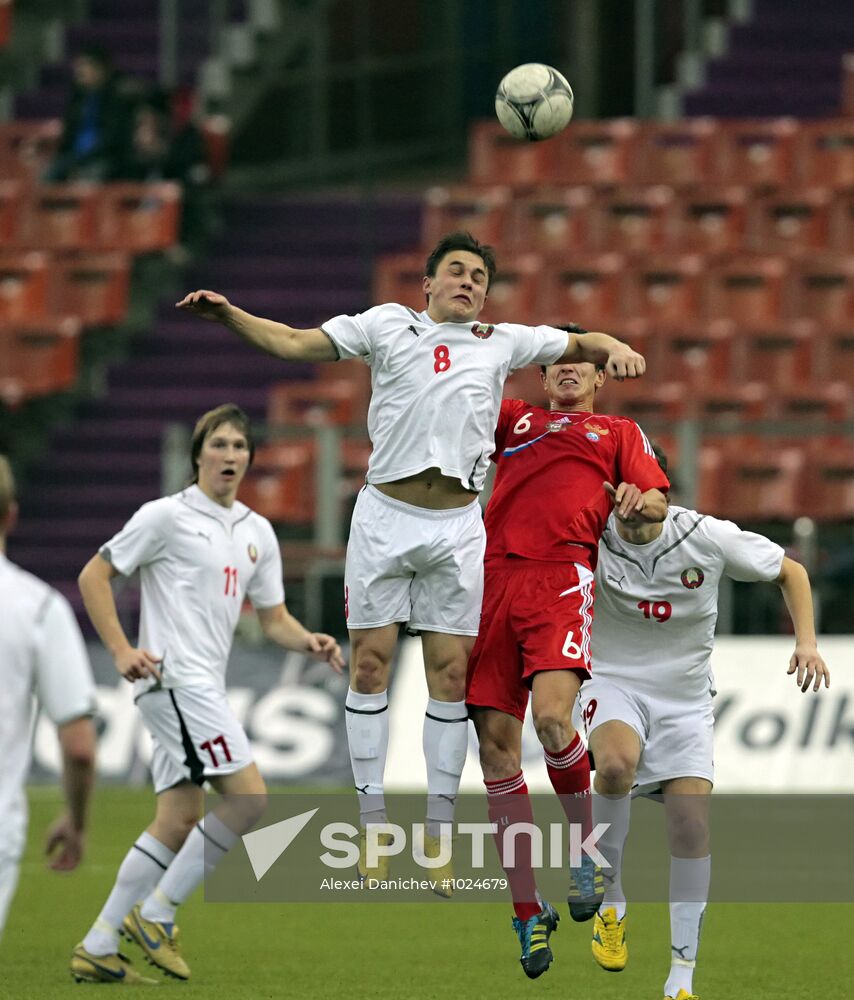 CIS Cup Final. Russia vs. Belarus