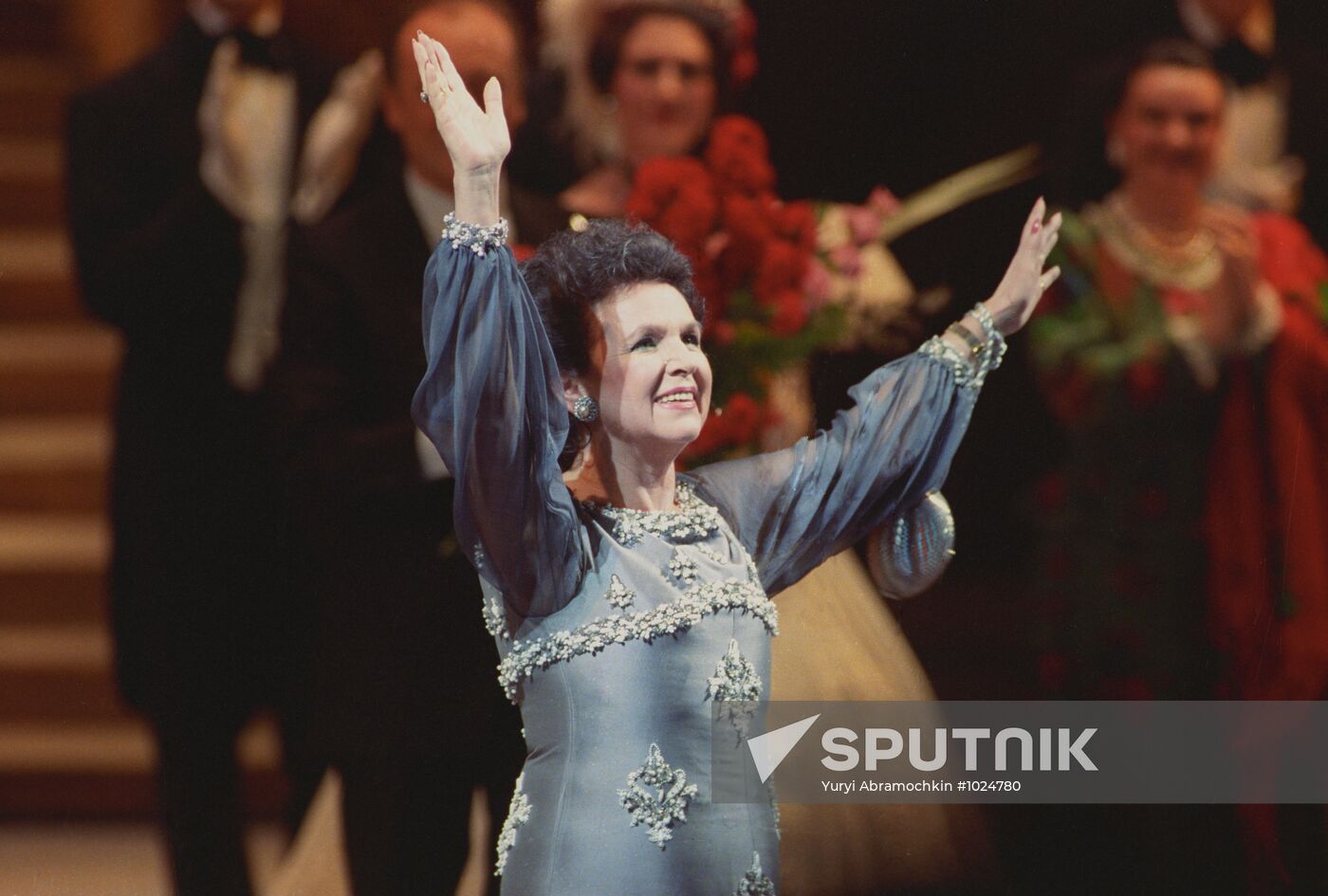 Opera singer Galina Vishnevskaya