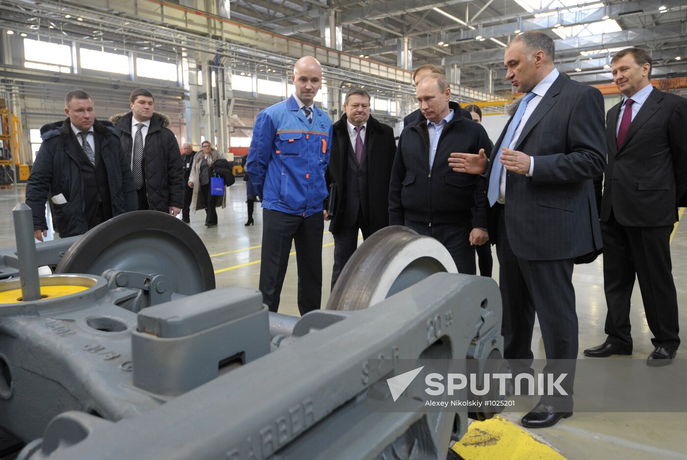 Vladimir Putin visits North Western Federal District