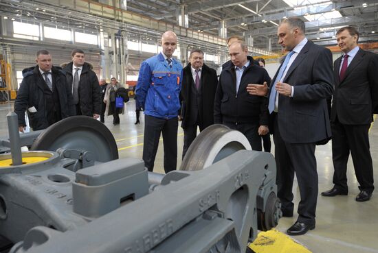 Vladimir Putin visits North Western Federal District