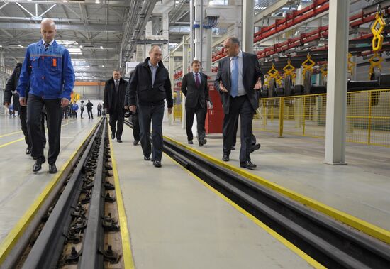 Vladimir Putin visits North Western Federal District