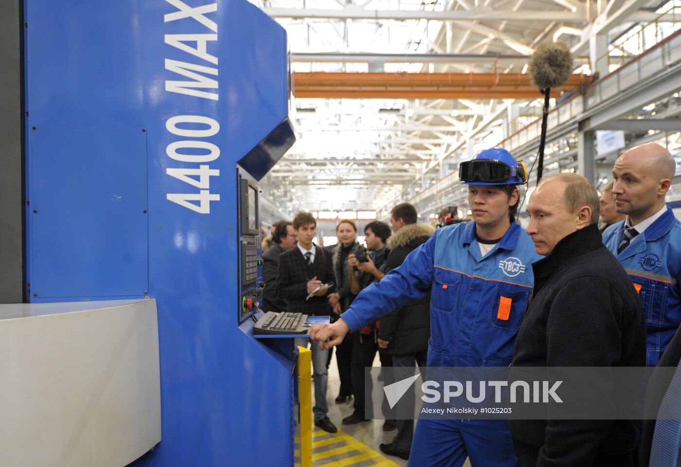 Vladimir Putin visits North Western Federal District