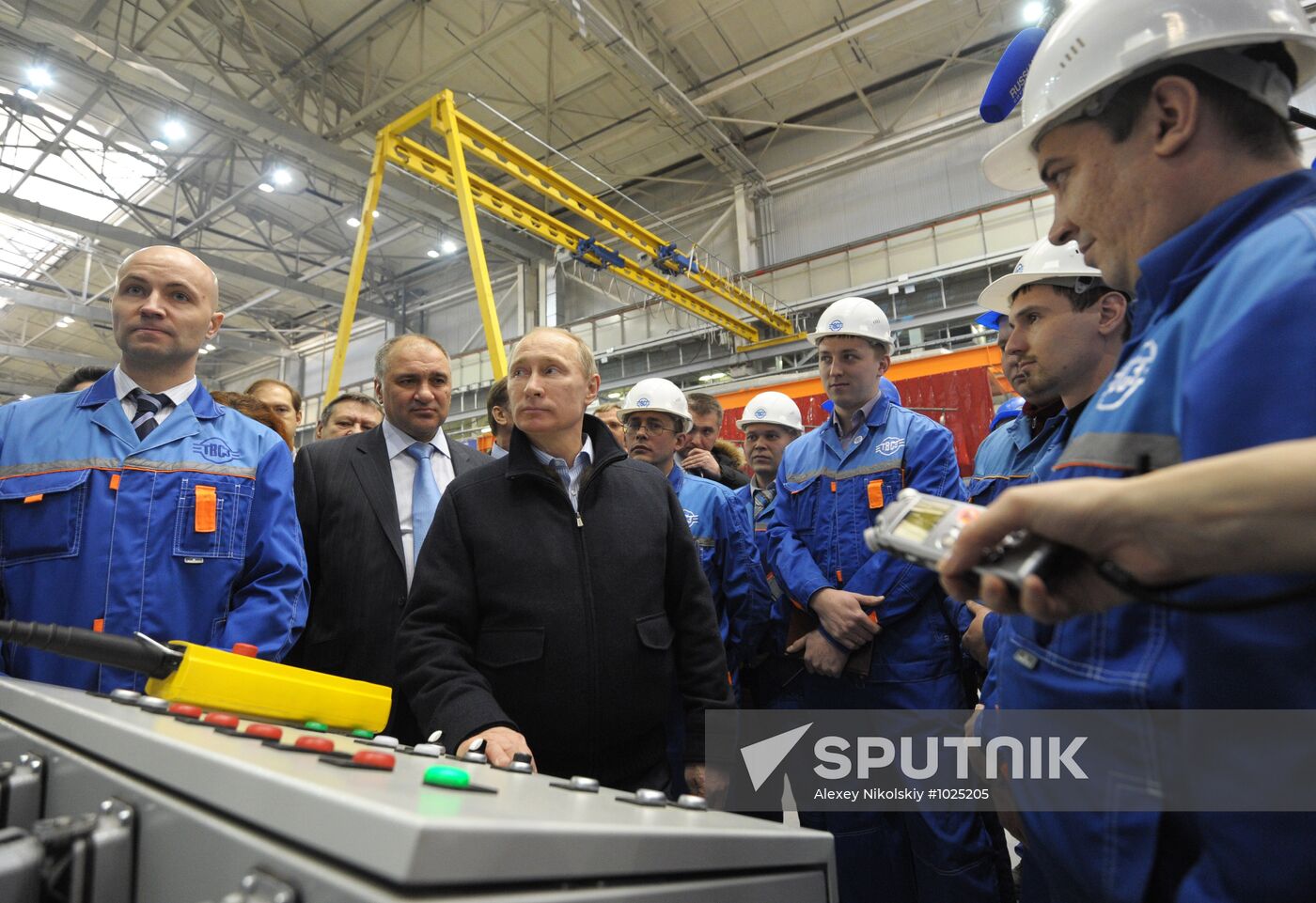 Vladimir Putin visits North Western Federal District
