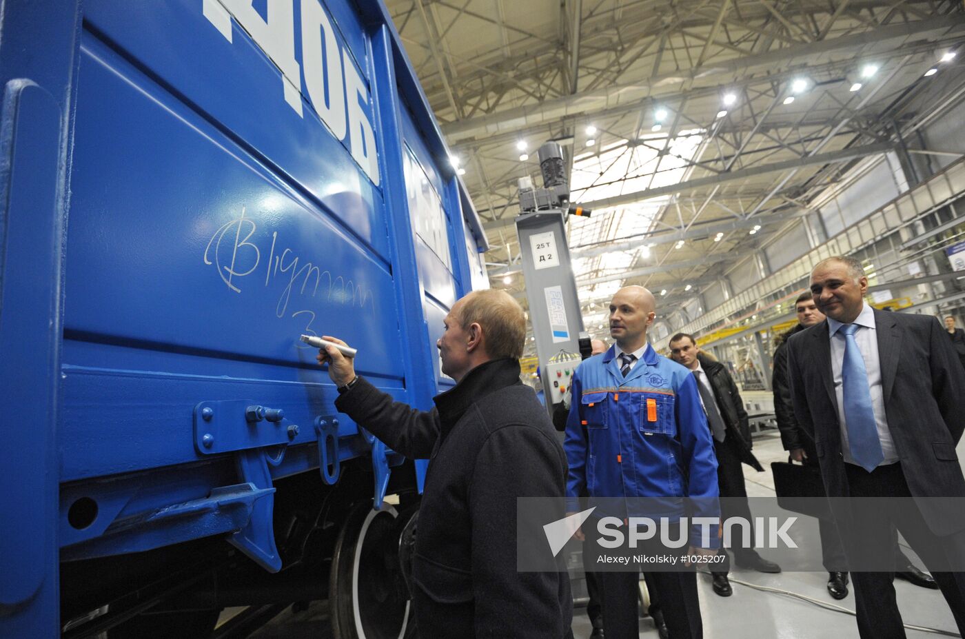 Vladimir Putin visits North Western Federal District