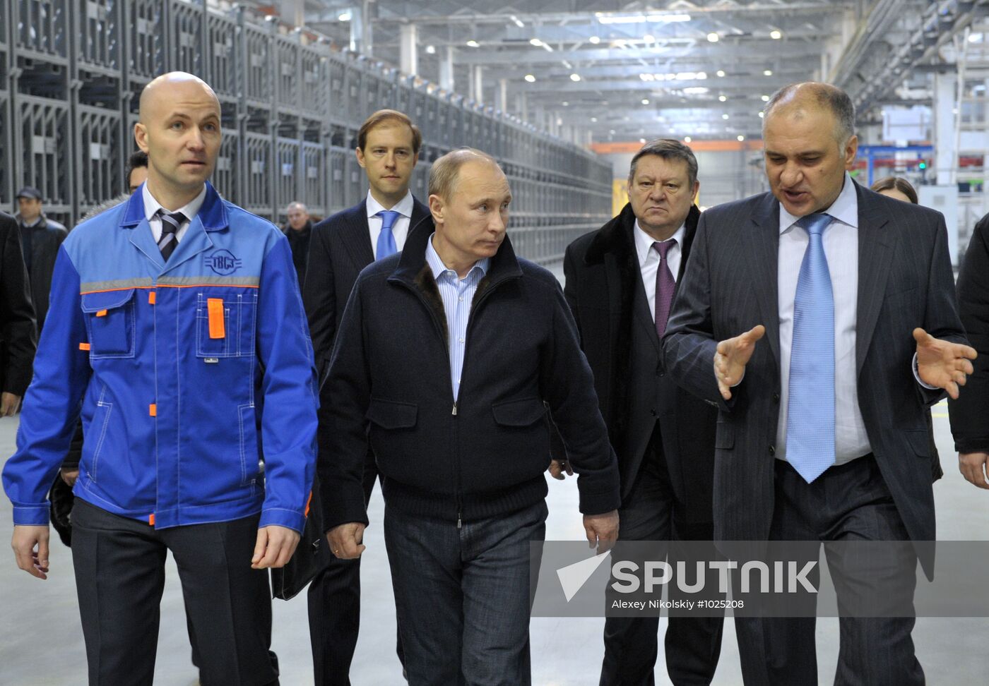 Vladimir Putin visits North Western Federal District