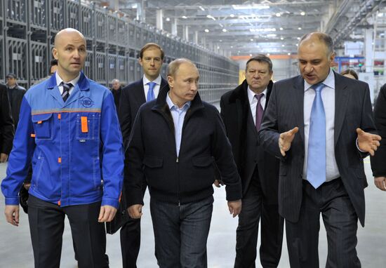 Vladimir Putin visits North Western Federal District