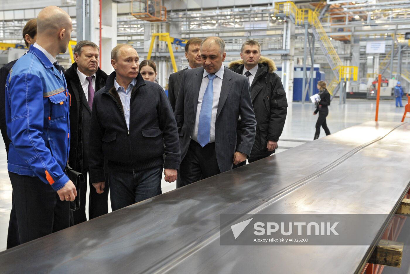Vladimir Putin visits North Western Federal District