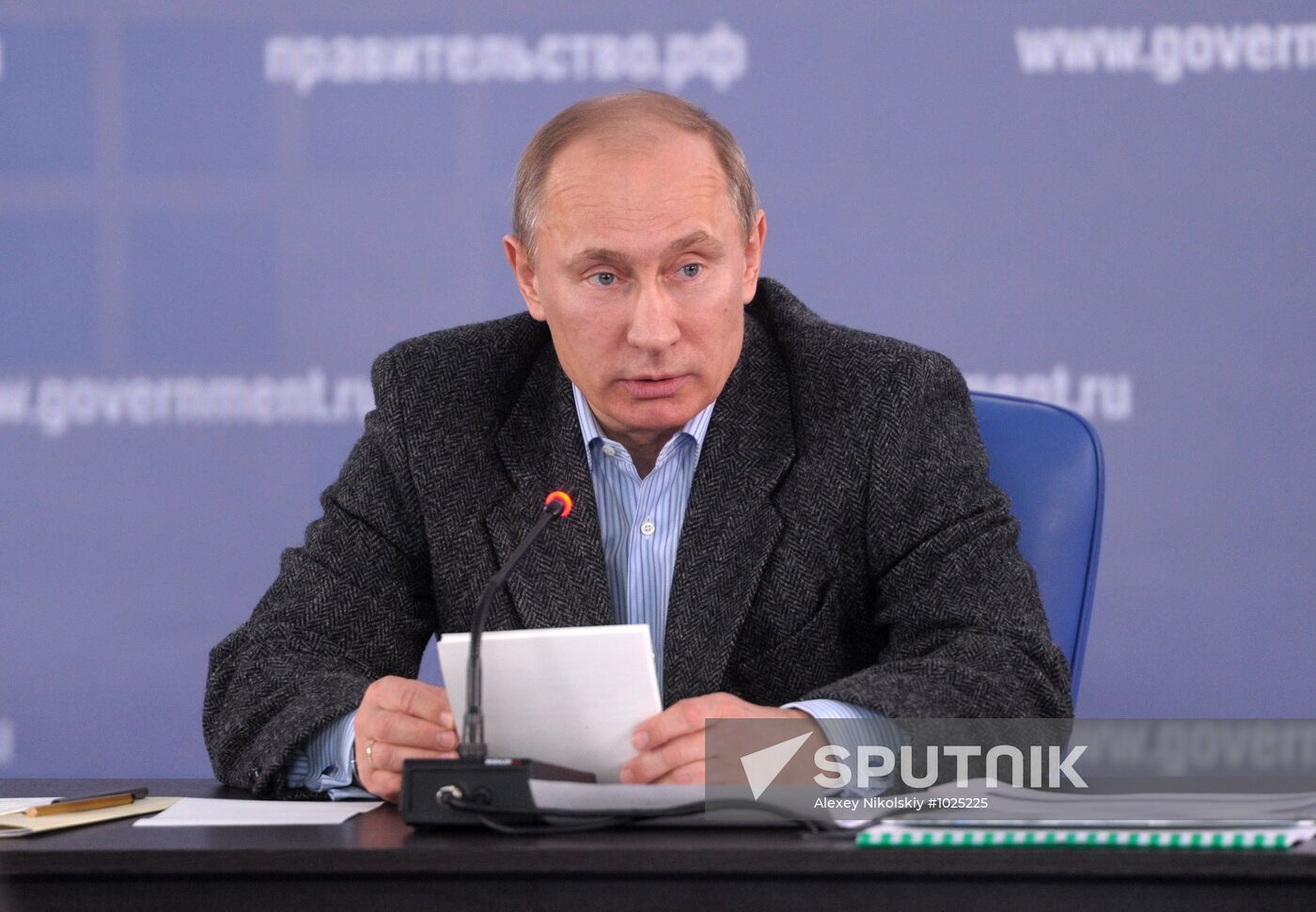 Vladimir Putin visits North Western Federal District