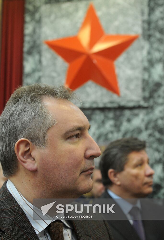 Dmitry Rogozin visits Voronezh Region
