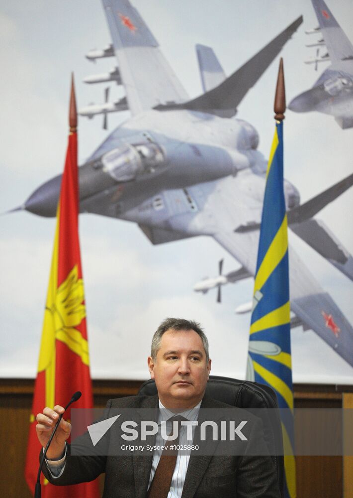 Dmitry Rogozin visits Voronezh Region