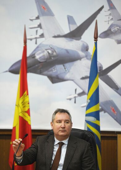 Dmitry Rogozin visits Voronezh Region