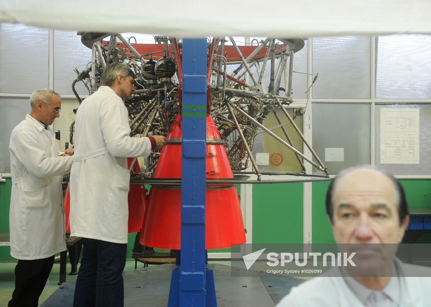 Chemical Automatics Design Bureau at work, Voronezh