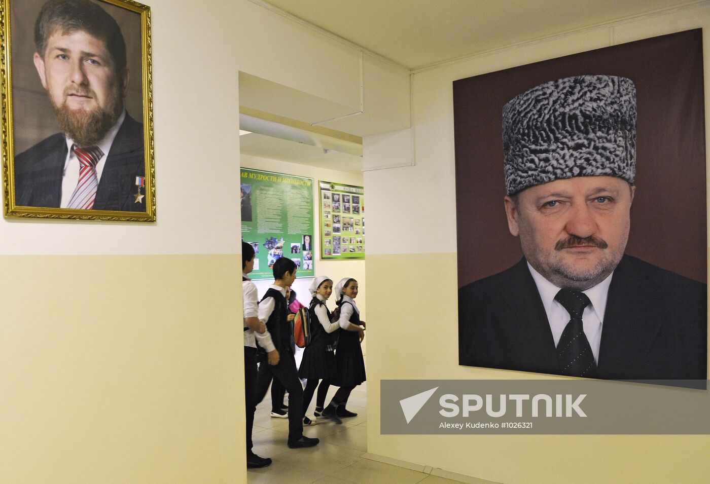 Polling station prepared for Russian presidential election