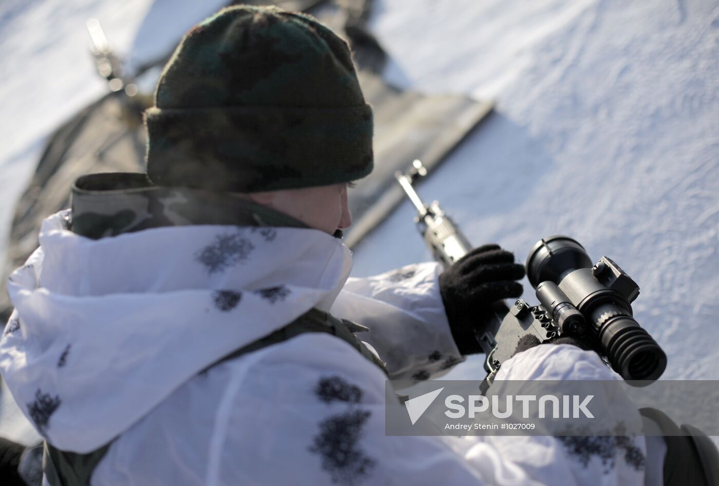 Russian troops testing new thermal sight named Shakhin
