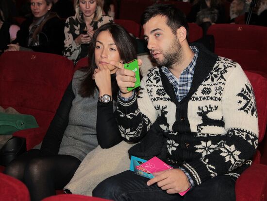 'Zolushka' movie premiere in Moscow