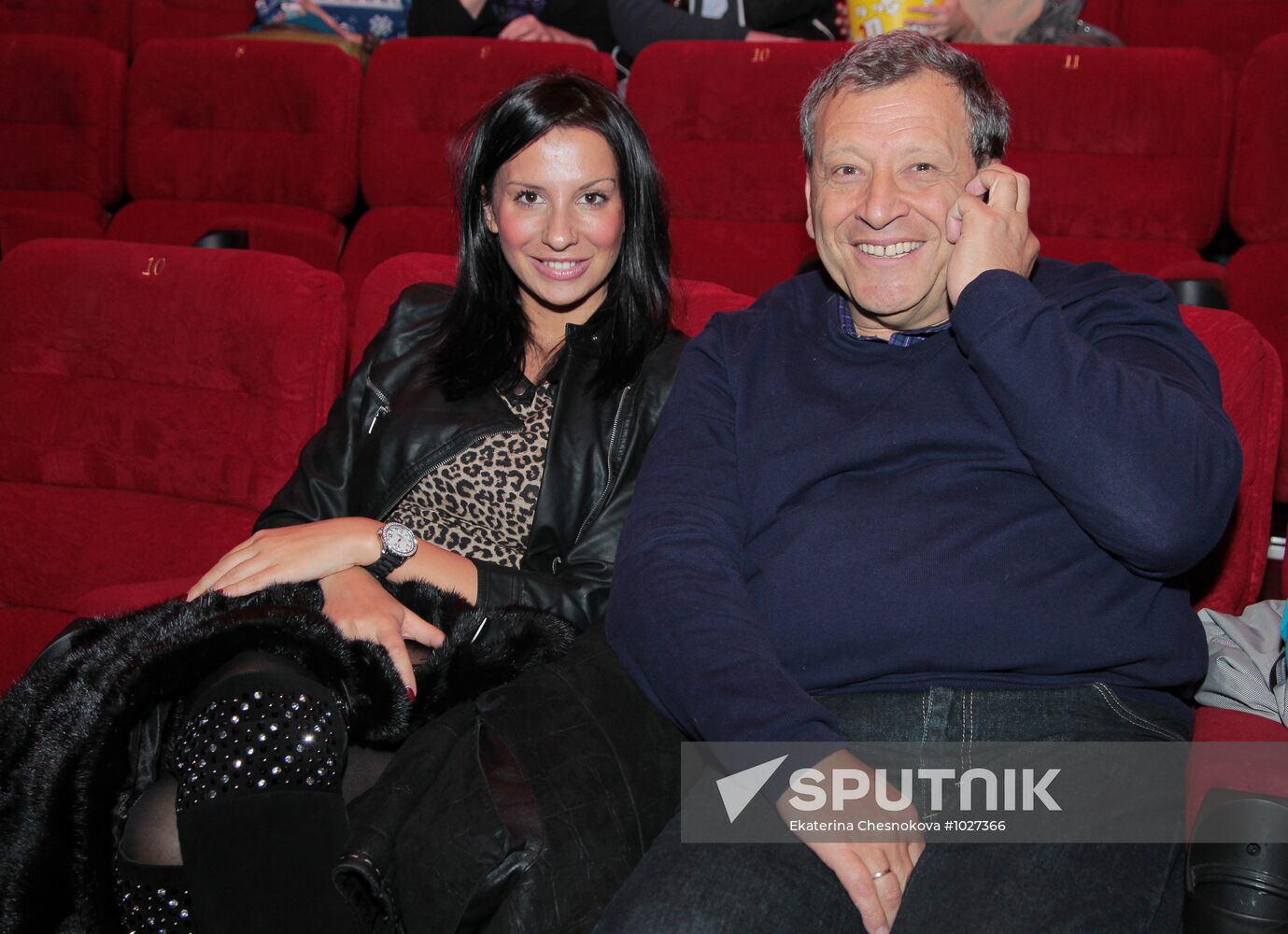 'Zolushka' movie premiere in Moscow
