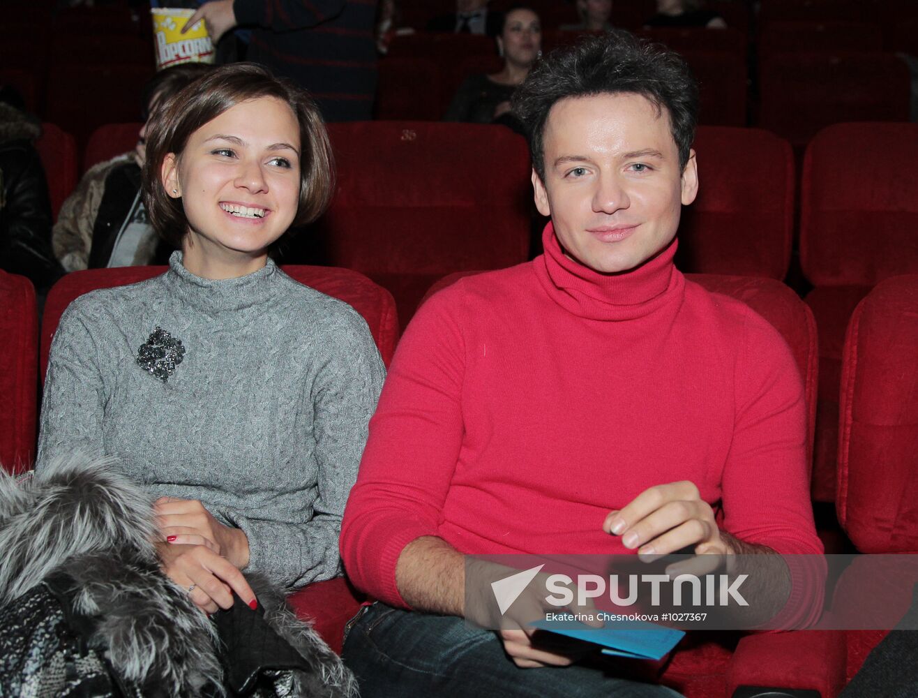 'Zolushka' movie premiere in Moscow