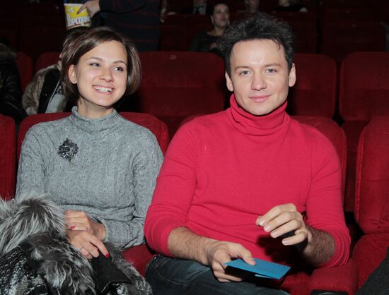 'Zolushka' movie premiere in Moscow