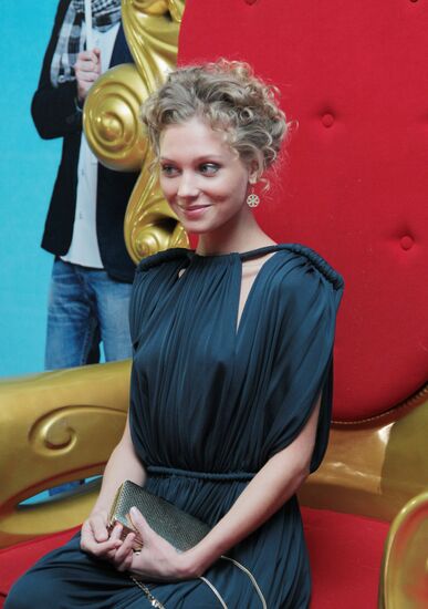 'Zolushka' movie premiere in Moscow
