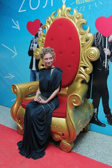 'Zolushka' movie premiere in Moscow