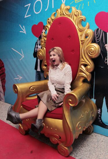 'Zolushka' movie premiere in Moscow