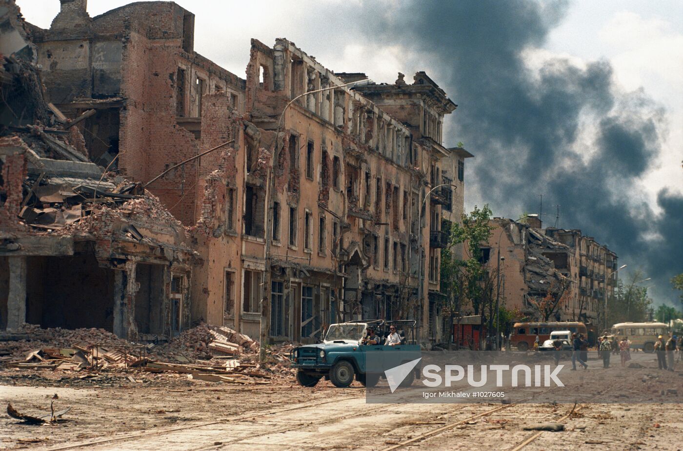 Destroyed Grozny
