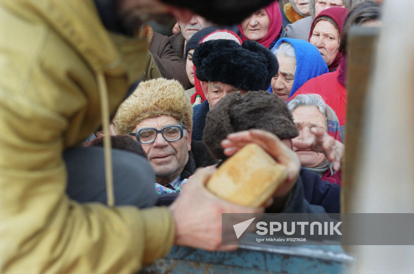 Bread distributed to Grozny residents