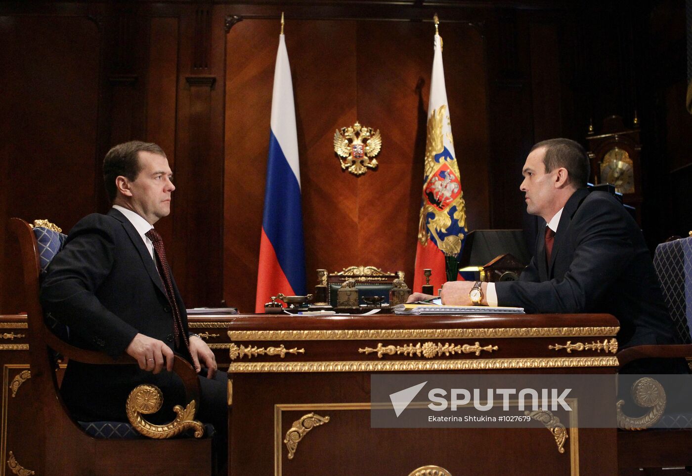 Dmitry Medvedev meets with Mikhail Ignatyev