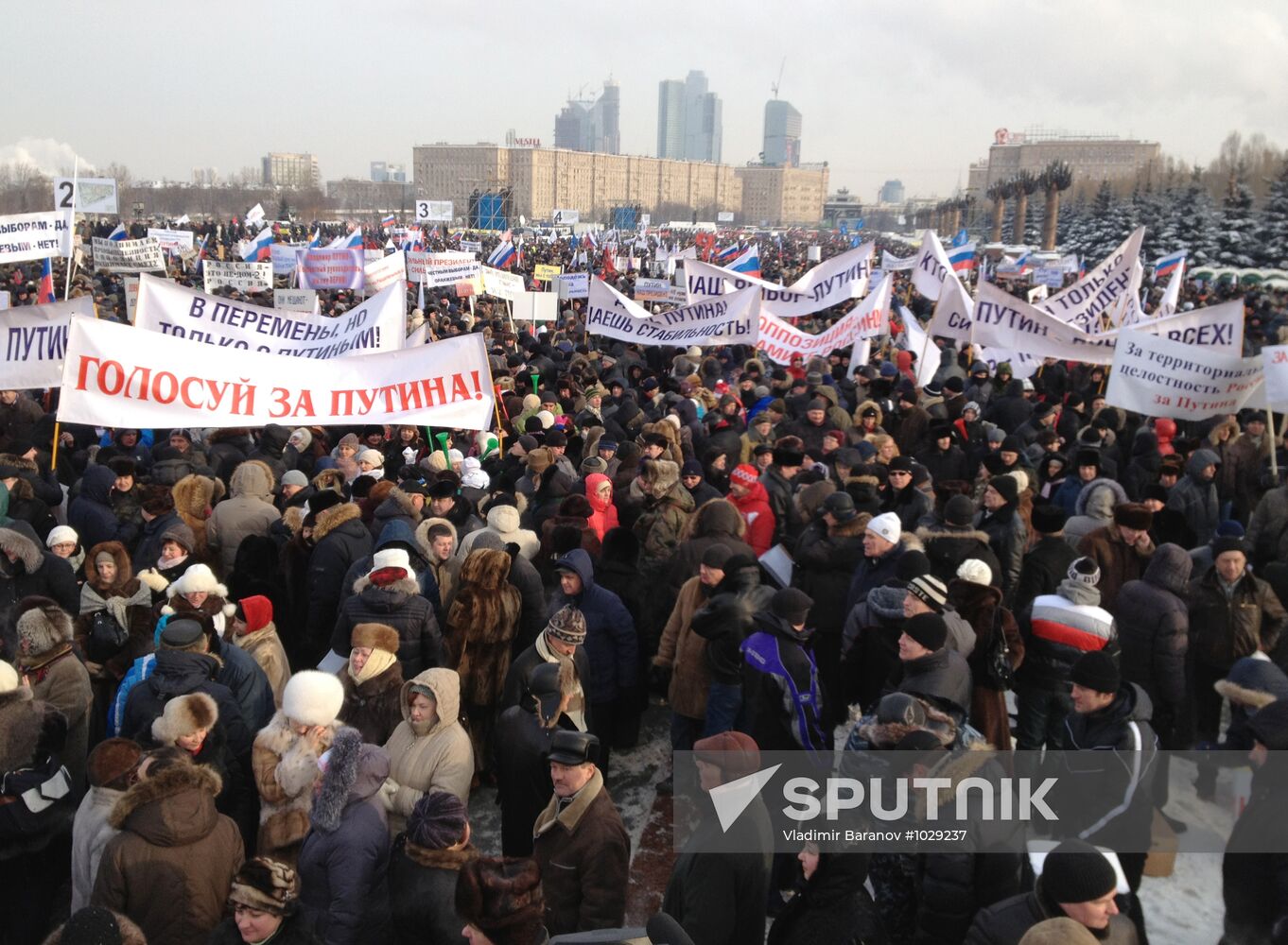 Rally on Poklonnaya Hill